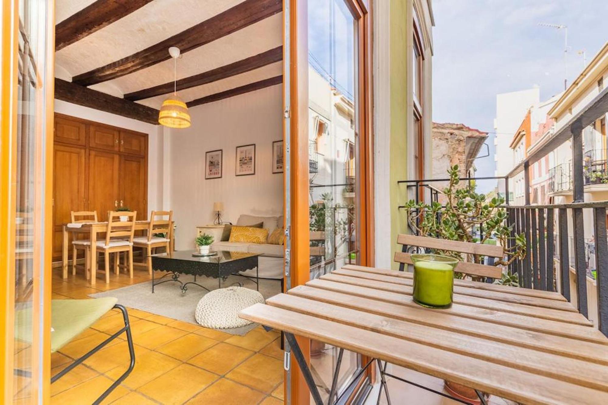Ferienwohnung Musico Turia Gardens Valencia Exterior foto