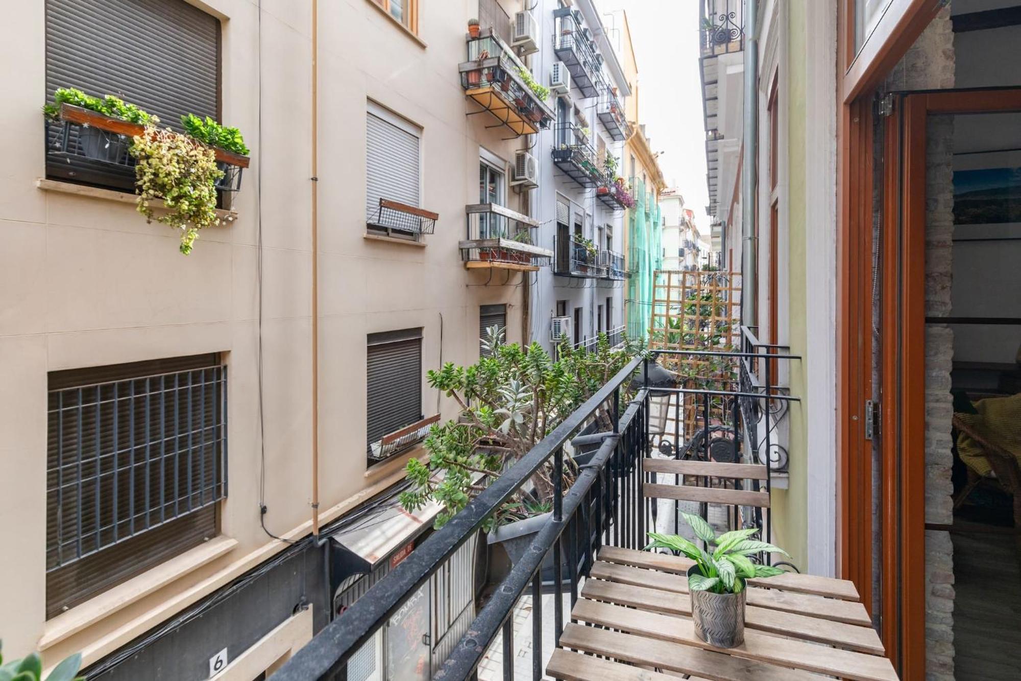 Ferienwohnung Musico Turia Gardens Valencia Exterior foto
